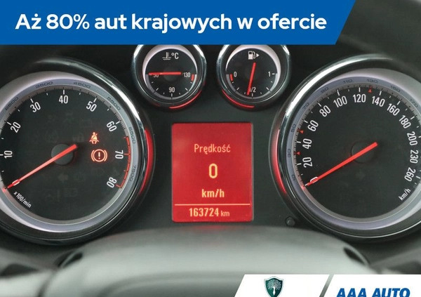 Opel Astra cena 35000 przebieg: 163527, rok produkcji 2014 z Dąbie małe 232